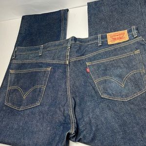 Levi’s 505 Men Straight Leg Denim Regular Fit Red Tab Blue Jeans Size 44…